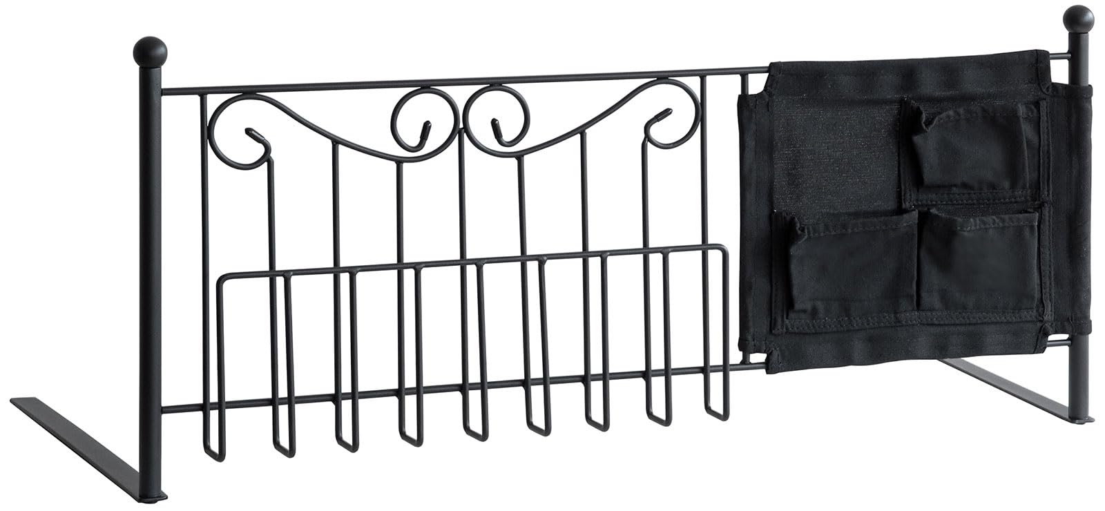 

Кровать Miyatake Seisakusho Del Sol Предотвращает соскальзывание футонов, Включает полку и черную защиту, Карман, DS-BG40R, чёрный