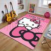 Custom HelloKitty Mat Personalized Name, Polyester Washable Indoor Entryway Rug, Gift for Christmas, Easter, Thanksgiving Day