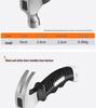 Multi-Function Mini Claw Hammer for Woodworking and Household Use