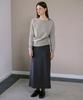 Awi Cashmere Wool Blend Drop Shoulder Knit_Oatmeal