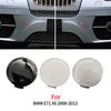 For BMW E71 Car Front Bumper Tow Hook Cover Cap Accessory Replacement Black White For BMW X6 2008-2013 51117074459 51117074460