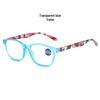 Printed Anti-Blue Light High-Definition Unisex Chinese Style Square Frame Reading Glasses