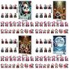 Christmas Panda Countdown Calendar With Acrylic Components And Festive Collectible Items