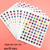 Golden Star and Flower Reward Stickers for Children - Ideal for Kindergarten Praise