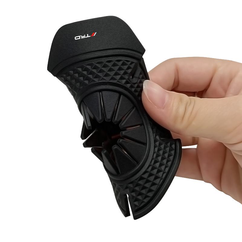 2Pcs Car Windshield Wiper Protective Cover Dust Wiper Cap for Toyota Gr Trd Corolla Yaris Chr Auris RAV4 Land Cruiser Chr Camry Racing