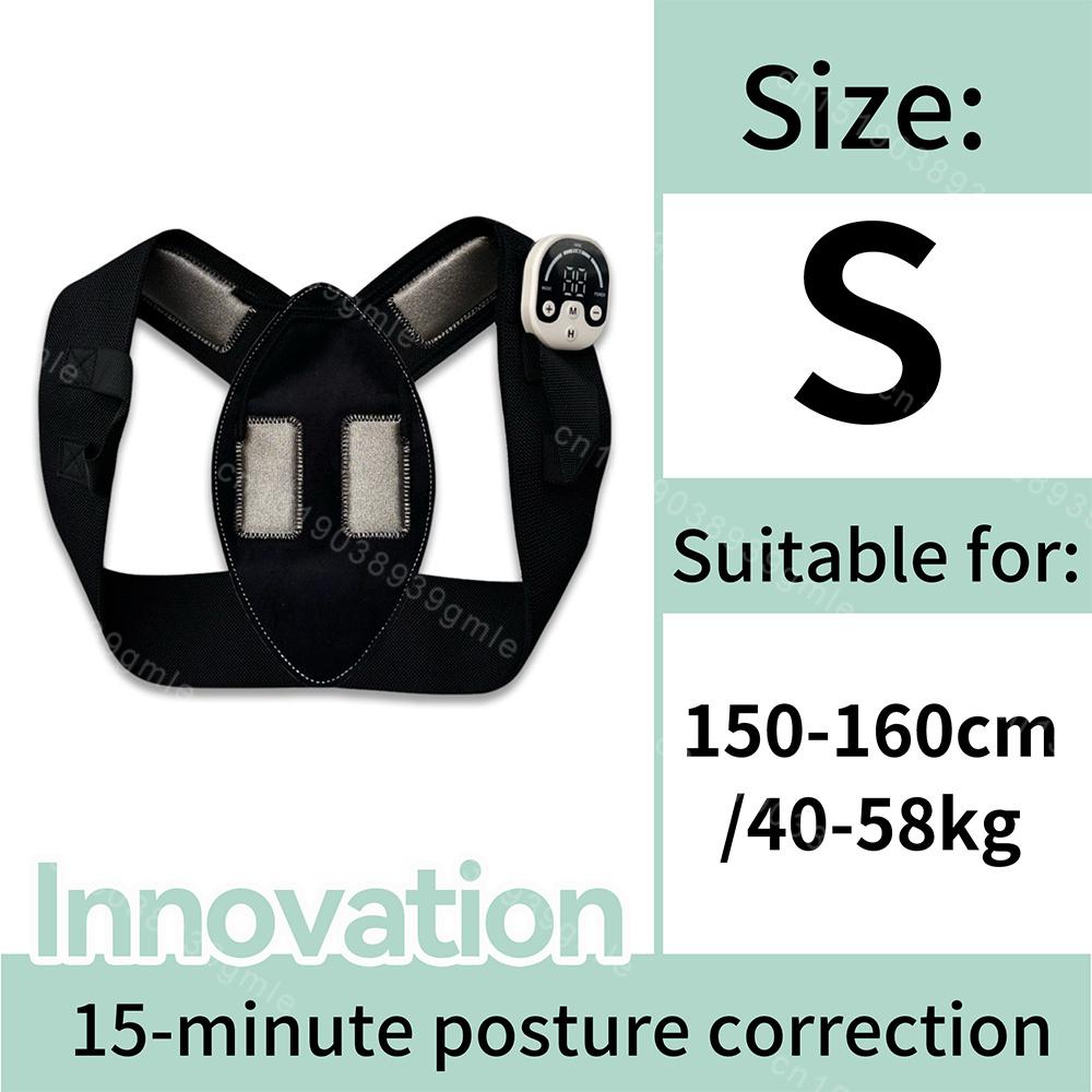 

Ems Microcurrent Back Posture Correction Belt Hunchback Corrector Massage Sitting Posture Correction Belt Shoulder Straight Back
