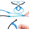 1PC Silicone Non-Slip Rope Children Glasses Chain Set Eyeglasses Glasses Sunglasses Strap Sport Cord Band Hook Holder
