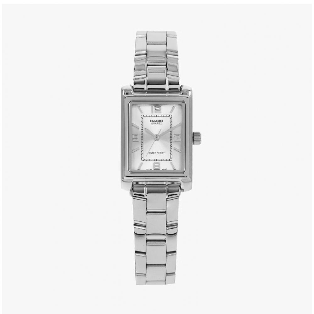 Casio Ltp 1234dd 7adf  Ltp 1234dd 7a  Analogové Čtvercové Sat Studentské Dámské Kovové Hodinky