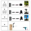 Solar Motion Sensor Outdoor Light, 360° Rotatable 4 Lighting Modes, Weatherproof, Multiple Mounting Lighting,for Outdoor Securit