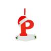 Decorative Christmas Tree Letter Pendant A-Z Xmas Tree Blessing Letter Pendant  Christmas Party