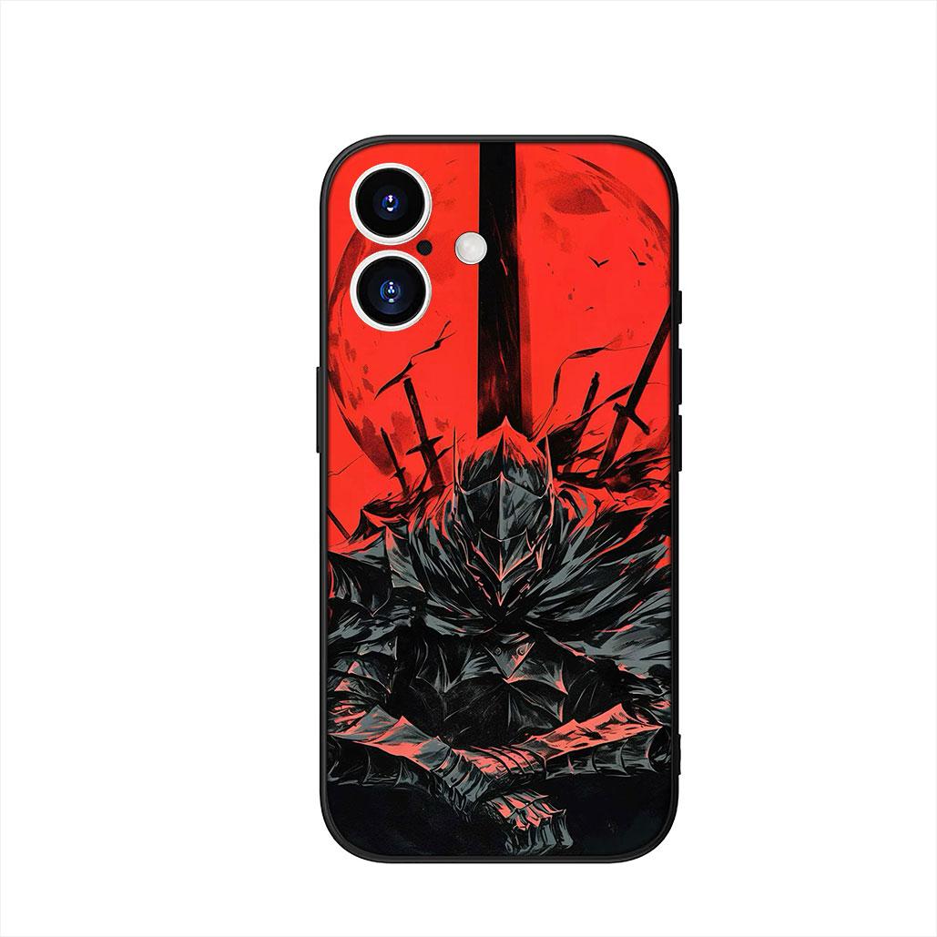 

Phone Cover for Xiaomi Redmi 15C 15 A4 A5 9A 9T 10A 10C 9C NFC Note 11 9 10 Pro 8TCase Cartoon Berserks Anime Guts Casing Redmi Note 10 Pro