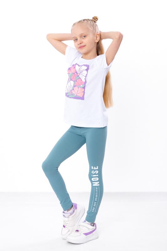 Girls’ Leggings – Stretchy Comfortable Fit & Soft Fabric, Any Season, 6000-036-33 HC