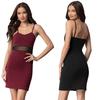 Women's Clothing, Mesh See-through Suspender Dress