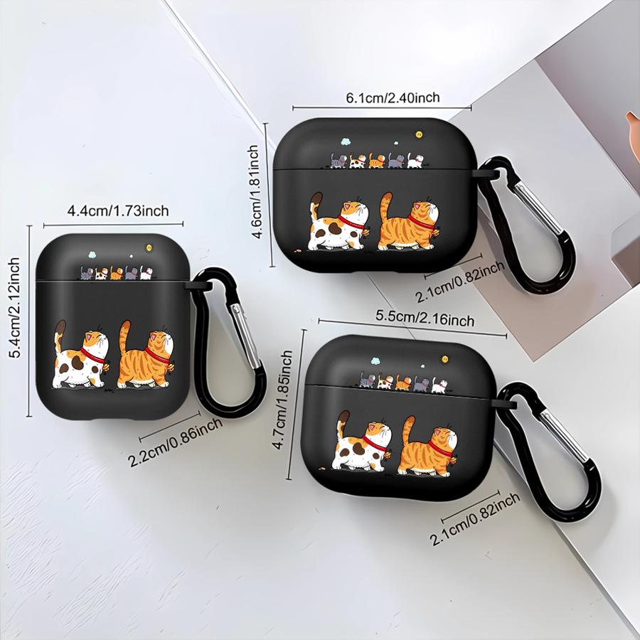 Cute Kitten Case For Airpods 2 Pro2 Pro 3 1 Pro3 4 Earphone Cases Cover