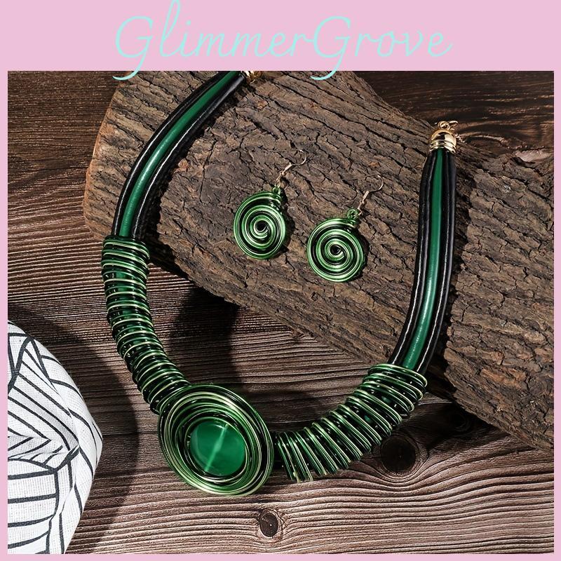 Set Geometric Jewelry With Star And Moon Symbols Casual Party Decoration Outfits