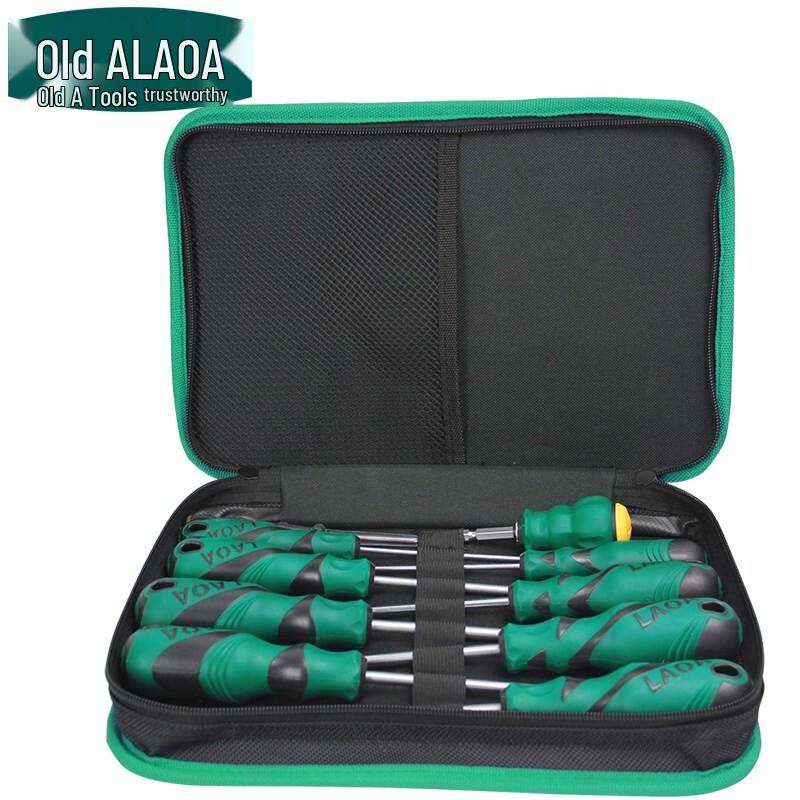 LAOA AS2 Alloy Steel 9-Piece Screwdriver Set CN plug (adapter included)