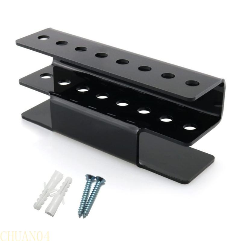 A1A2 Wall Mounted Indoor Dart Holder 8-Holes Acrylic Dart Display Stand Storage Rack Organizers Lightweight Dart Wall Hanger