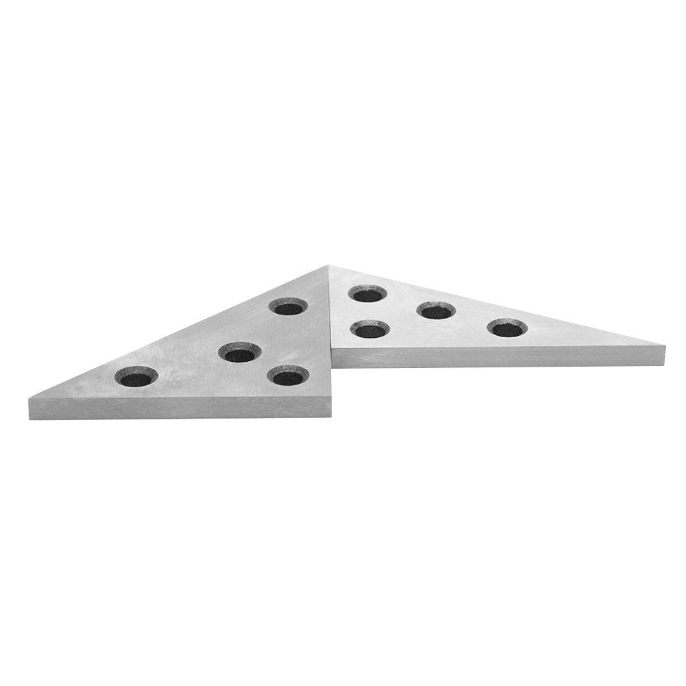 2pcs Angle Block Set 30 60 90 & 45 45 90 Degree Precision Machinist Measurement Tool