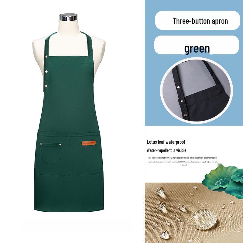 Custom Printed Waterproof Oilproof Apron for Winery & Real Estate Promotion