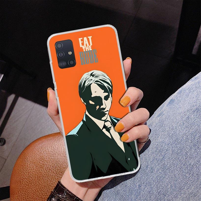 Hannibal Movie Phone Case For Samsung Galaxy A52 A32 A22 A12 A51 A31 A50S A30S A20S A10S Note 20 Ultra 10 Plus S10 A72 A71 Galax