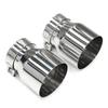 2pcs/lot Exhaust Tip For BMW F22 F23 M235i M240i F20 F21 M135i M140i F30 F31 M335i M340i F32 F33 F36 M435i M440i ID60mm Muffler