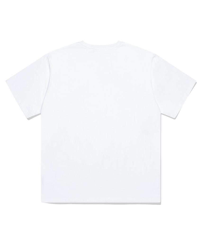 PAGESIISII Sweet Cherry Printed Short Sleeve T-Shirt White