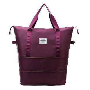 TS JYL laptop bag,Foldable Wheel Travel Bag Multi-Function Storage Expanded Luggage Bag