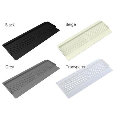 Wielofunkcyjna Silikonowa Osłona Przeciwbryzgowa do Zlewu Możliwość Przycięcia Składana Podkładka Pod Kran z Przyssawką Antyrozpryskowa Mata Drenażowa Łazienka