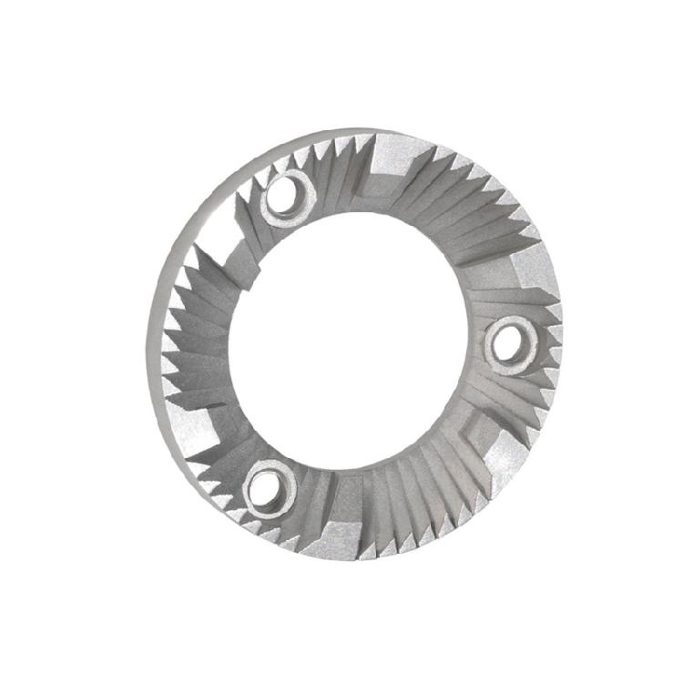 2PCS Professional Coffee Burr 40MM Diameter Stainless Steel Texture Fast Grinding Disc Sharpful for Cutting Performances