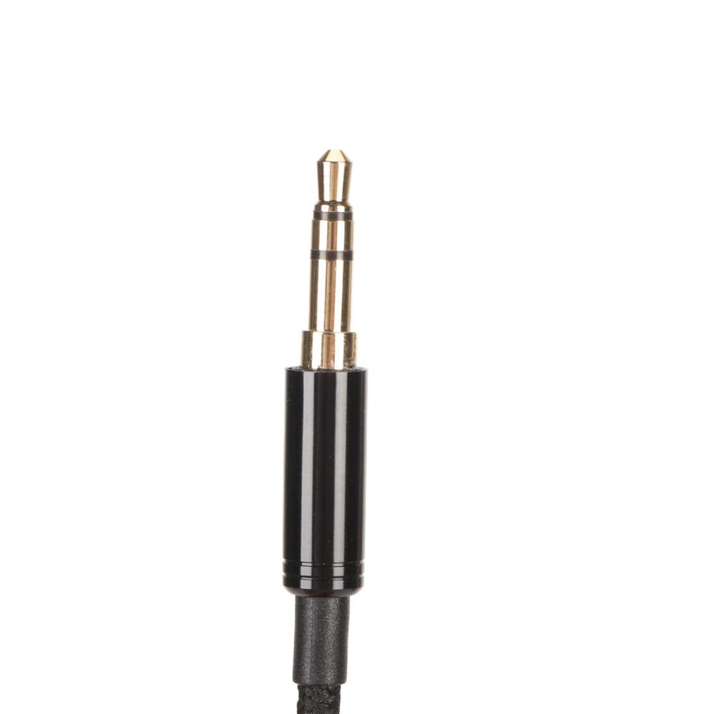 1.2m/3.9ft 3.5mm Headphone Sound Cable Braiding Cable Gold Plated Plug Earbuds Upgrade Wire for ATH MSR7b ATH SR9 ATH ESW990H