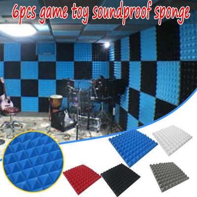 6PC Home Scene Layout, Sound-absorbing Foam Wall, Indoor Sound-absorbing Cotton