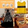 Drama F-Friends Throw Flannel Cozy Print Blanket, Portable, Durable Machine Washable Cute Cool