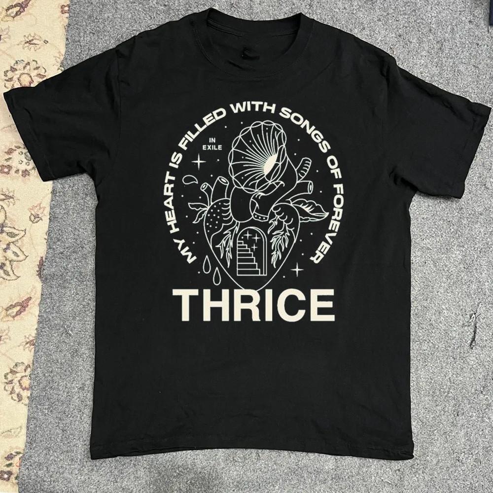 Thrice My Heart Is Filled With Songs T Shirt Full Size S to 5XL AL1196 S