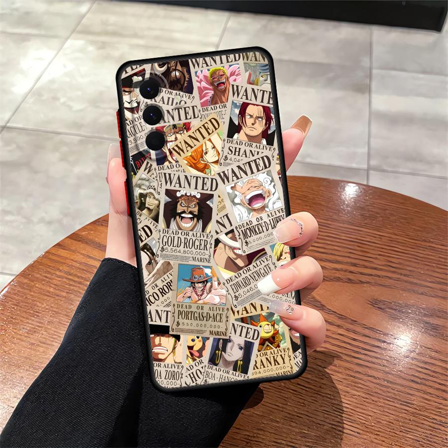 Carcasă One Piece Căpitanul Luffy pentru Samsung Galaxy A53 A35 A36 A73 A24 A54 A52 A56 A34 A22 A25 A26 A21s Capac Spate Telefon