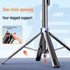 Dual-Camera Anti-Shake Selfie Tripod for Live Streaming and Outdoor Photography