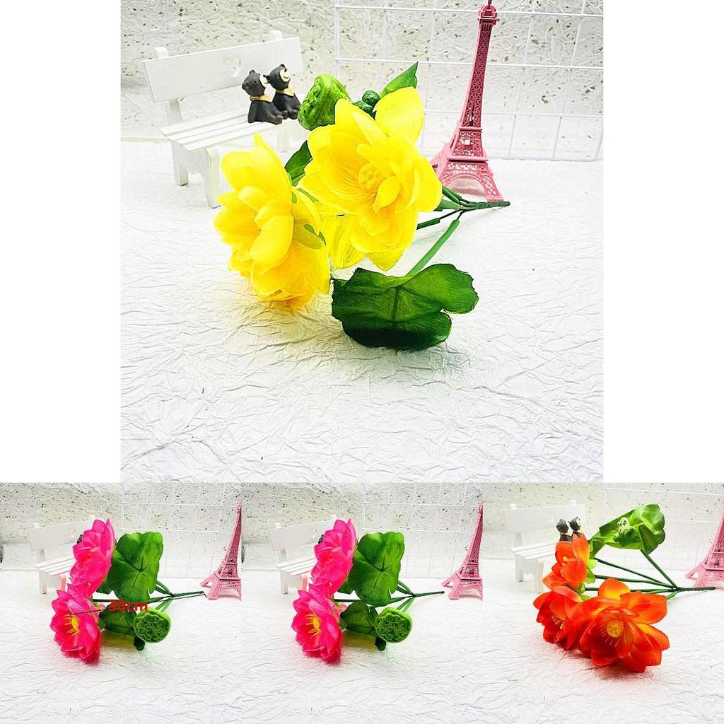 Realistische Künstliche Lotusblumen für Heimdekoration und Außenveranstaltungen