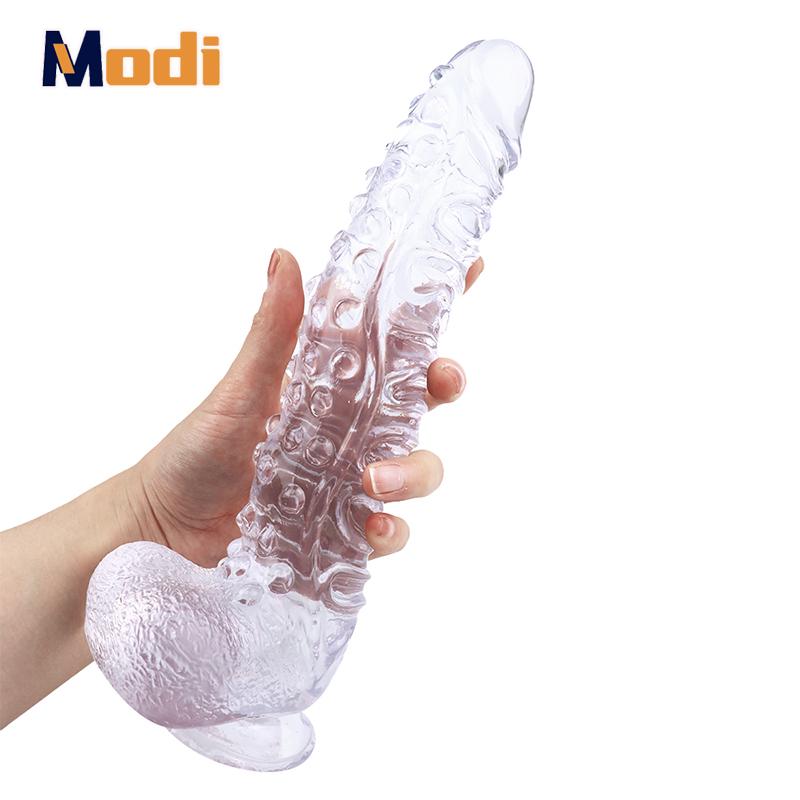 MoDi Dildo Realistic Fake Dick Penis Butt Plug Sex Toys for Woman Men