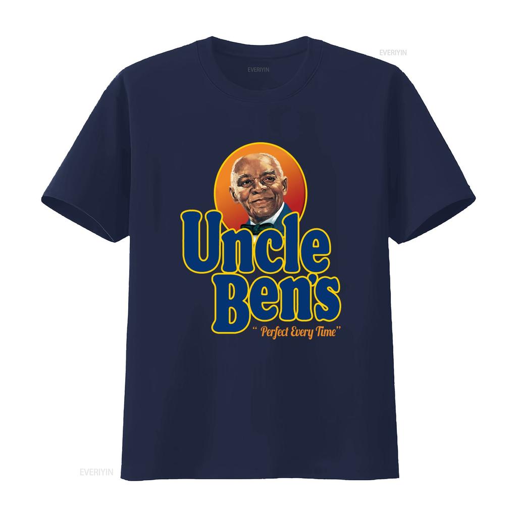 Uncle Bens Rice Food Cooking T Shirt Cute Hipster All Match Perfect Every Time Vintage Washed Soft Top For Everyday Wear