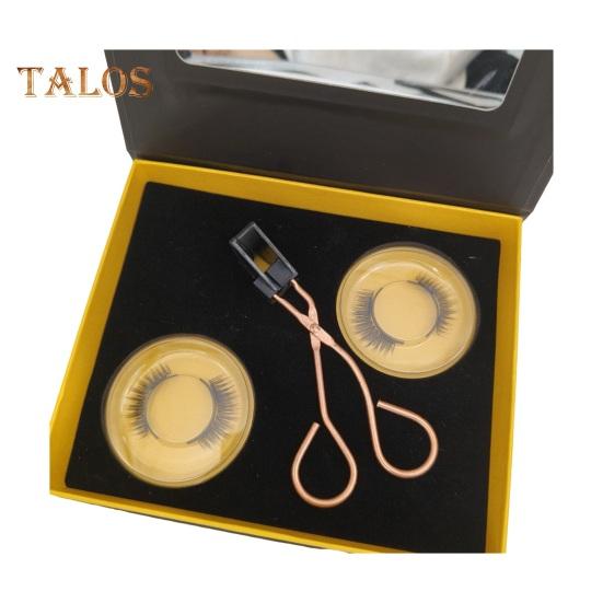 

1 набор магнитных накладных ресниц с зажимом-аппликатором для ресниц, многоразовые натуральные тонкие магнитные накладные ресницы с зажимом, женские инструменты для макияжа глаз B