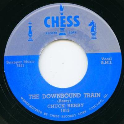 7palcová deska CHUCK BERRY - Downbound Train / You Can't Catch M 1615,1645 Chess UK 2010 UK Rock