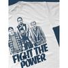 King of Queens TV-Serie T-Shirt - Fight The Power Lustiger Spruch Geschenk Geeignet für Kult-Fans, Lässiges Rundhals-T-Shirt mit Ikonischer Serie, Maschinenwaschbar