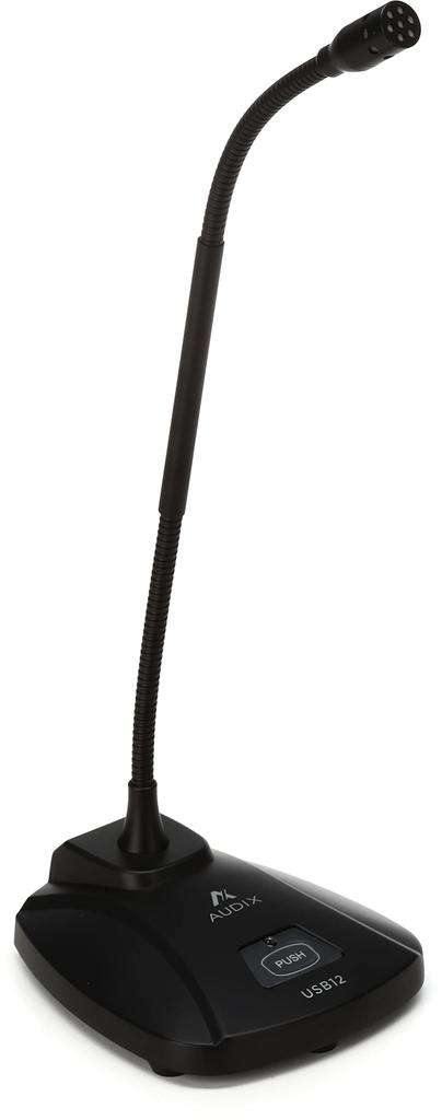 AUDIX USB Condenser Microphone with Switch Cardioid Work USB12 Telework/home