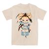 Lola Índigo Grafisch T-shirt Katoen Korte Mouw Dames T-shirts Casual Los Dames Heren T-shirt Zangeres Cartoon Print Kleding
