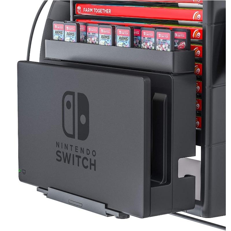 Switch Joy Con Handle Seat Charging Disc Card Box Storage Rack Handle Sprite Ball Charging Base NS Disc Rack