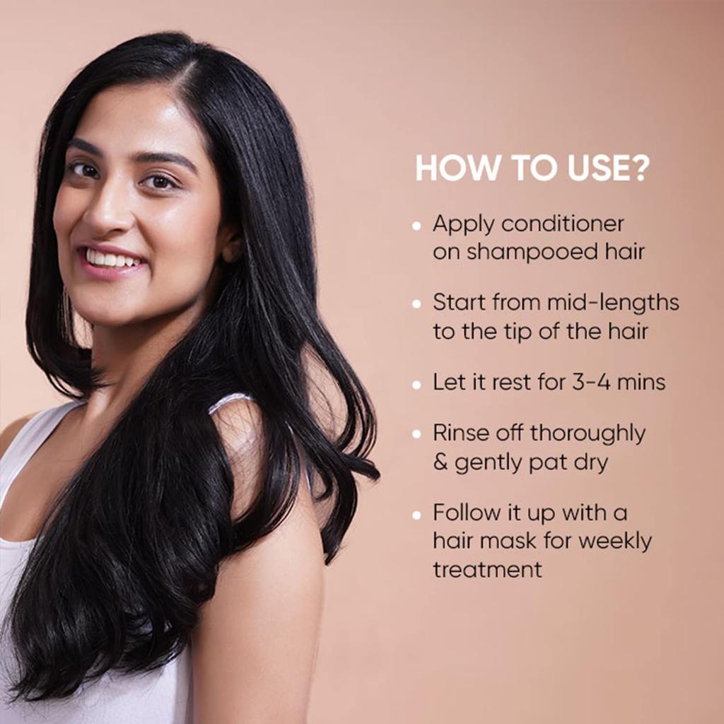 Dot & Key Smoothening Hair Conditioner For Frizz Control, Shine And Manageability, Sulphate Free Care For Dry Hair, 120 ml