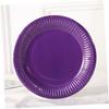 FRCOLOR 60-Count Disposable Paper Plates, 7-Inch, Colorful Designs, Party Tableware for Birthdays, Weddings, and More