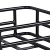 Bike Rear Seat Basket Large Capacity Cargo Carrier Rustproof Storage Basket For Bicycle