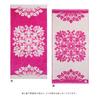 Mum Island Bath Towel No Hair Series 86103589 Towel 86103589A Pink Plumeria Pink 60cm wide x 120cm long [Cathy Style] Women's [A] Approx.