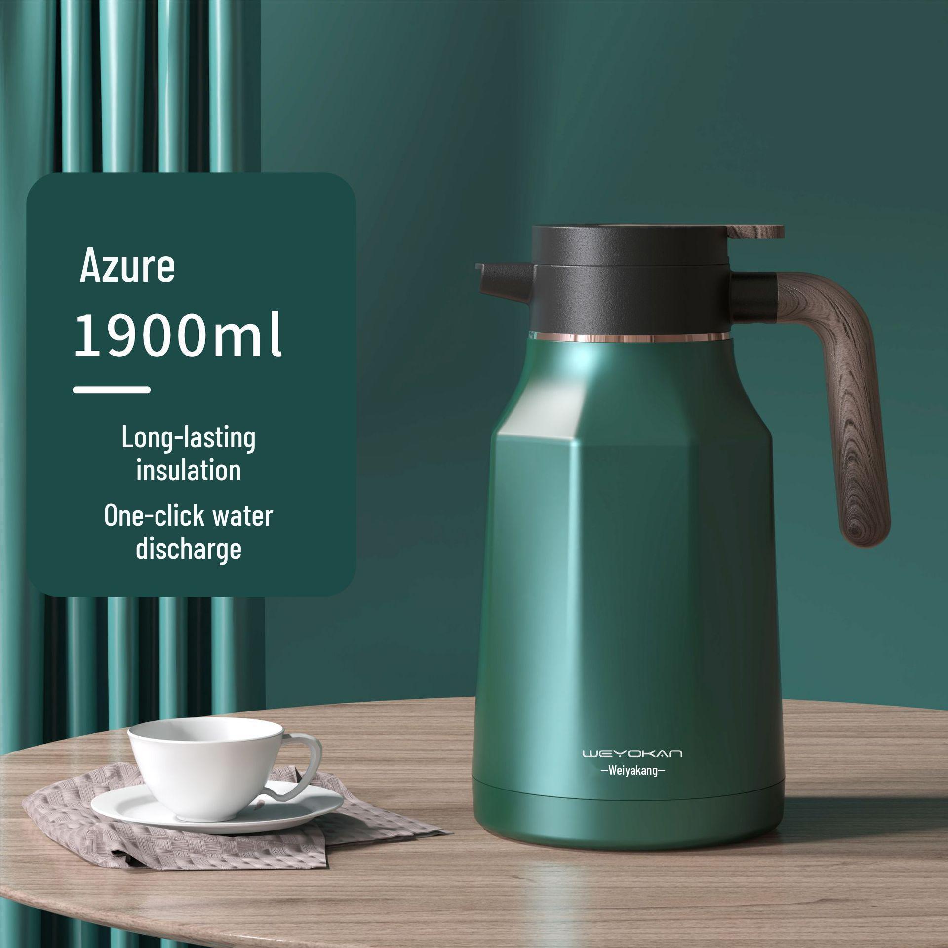 

Weiyakang 316 Stainless Steel Large-Capacity Thermal Water Bottle 1.9L Vacuum Insulated