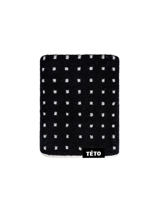 TETO 1P Black Edition Dot Supima Towel 230g Dot 230g